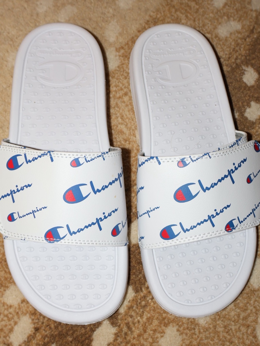 Champion Slides Men Women Unisex Athletic Lightweight Sandals Slippers Footwear